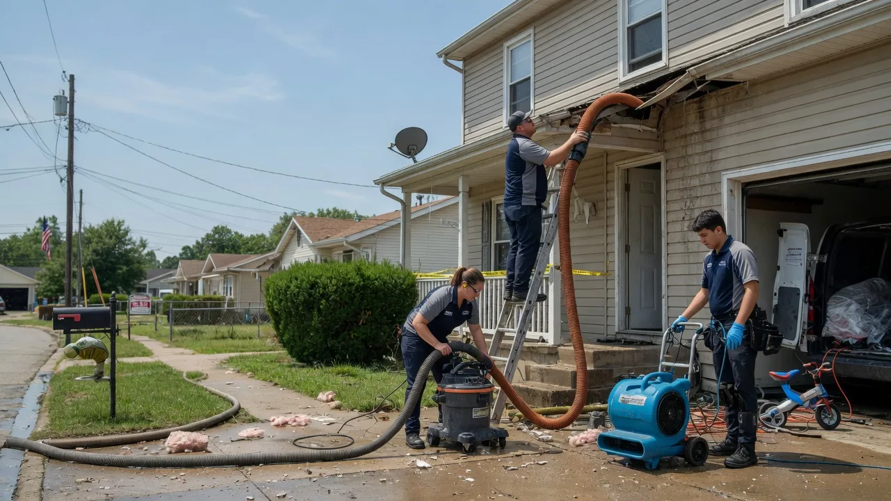 Water Damage Restoration in Puryear, TN near me
